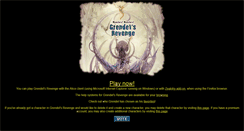 Desktop Screenshot of grendelsrevenge.skotos.net